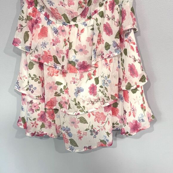 Altar’d State | Women’s NWT White Floral Halter Dress Size XL - Picture 10 of 14